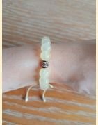 Bracelet jaune pâle