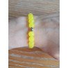 Bracelet jaune vif