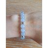 Bracelet gris clair