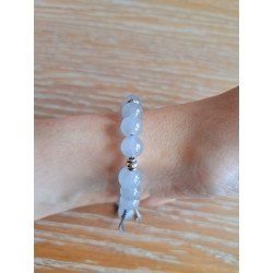 Bracelet gris clair