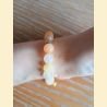 Bracelet en jade topaze