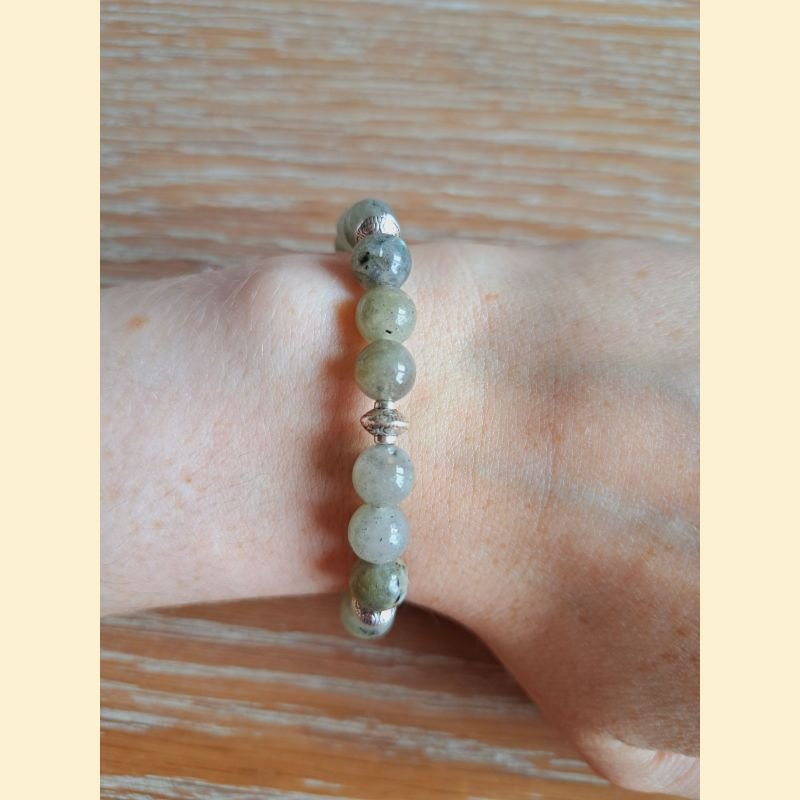 Bracelet en labradorite Bracelet en labradorite