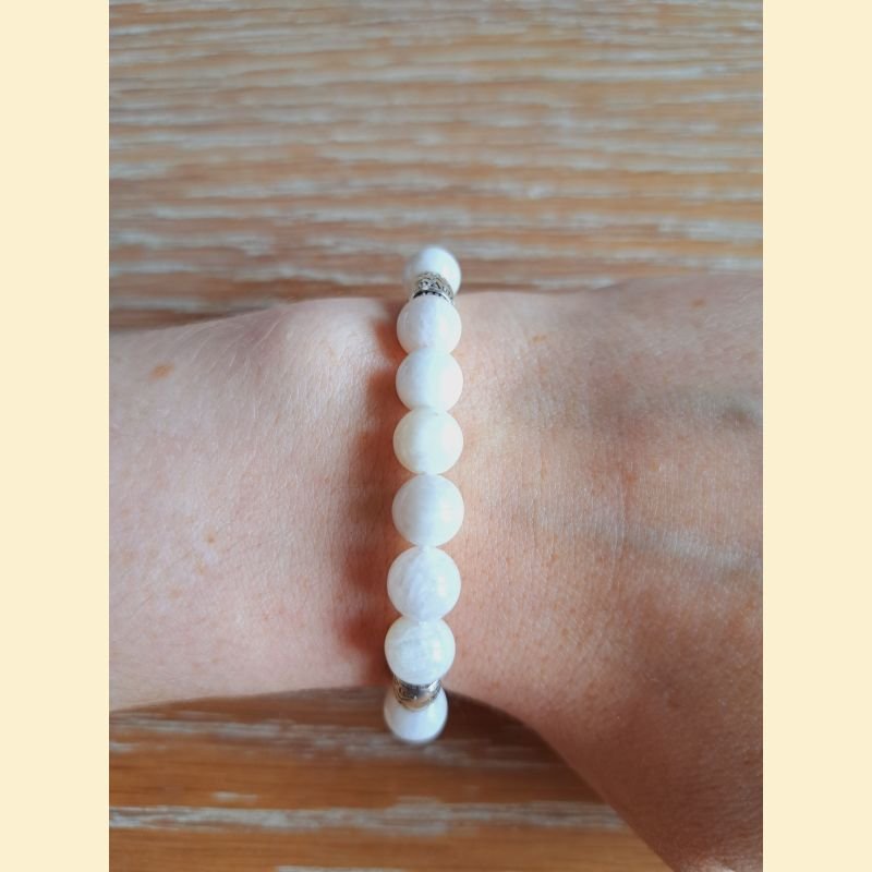 Bracelet en pierre de lune Bracelet en pierre de lune
