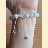 Bracelet en pierre de lune