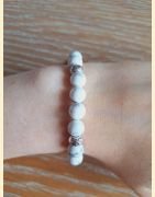 Bracelet en howlite