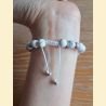 Bracelet en howlite