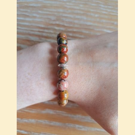 Bracelet en jaspe Picasso