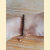 Bracelet "minéral fin" bronzite