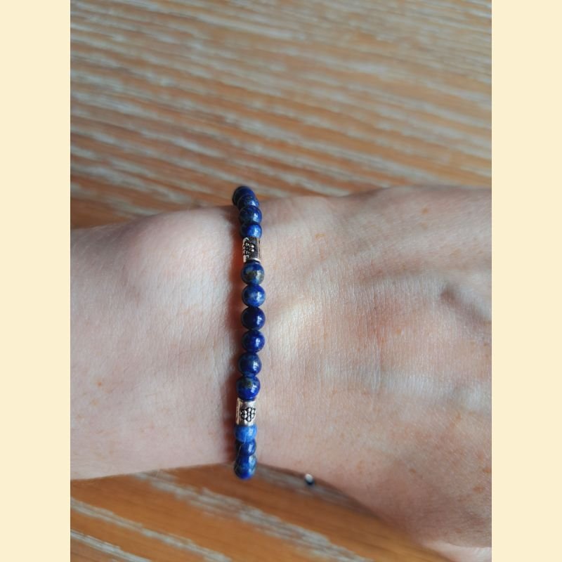 Bracelet "minéral fin" Lapis-lazuli Bracelet "minéral fin" Lapis-lazuli