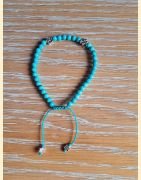 Bracelet "minéral fin" turquenite