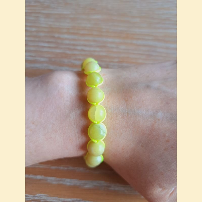 Bracelet bohème jade