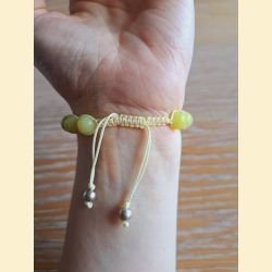Bracelet bohème jade