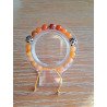 Bracelet en aventurine orange