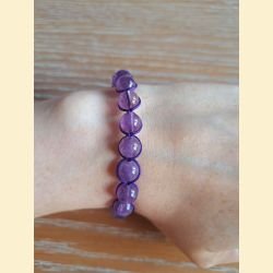 Bracelet bohème améthyste