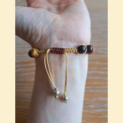 Bracelet bohème jaspe océan