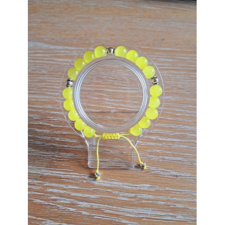 Bracelet jaune vif