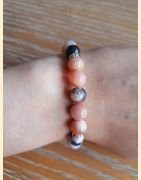 Bracelet opale rose