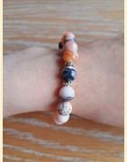 Bracelet opale rose