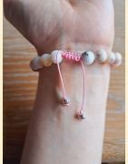 Bracelet opale rose