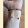 Bracelet "minéral fin" unakite