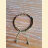 Bracelet "minéral fin" unakite