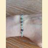 Bracelet "minéral fin" fluorite