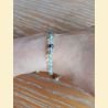 Bracelet "minéral fin" fluorite