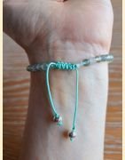 Bracelet "minéral fin" fluorite