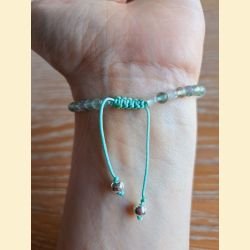 Bracelet "minéral fin" fluorite