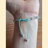 Bracelet "minéral fin" fluorite
