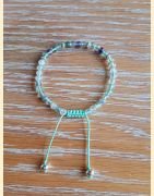Bracelet "minéral fin" fluorite