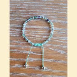Bracelet "minéral fin" fluorite