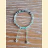 Bracelet "minéral fin" fluorite