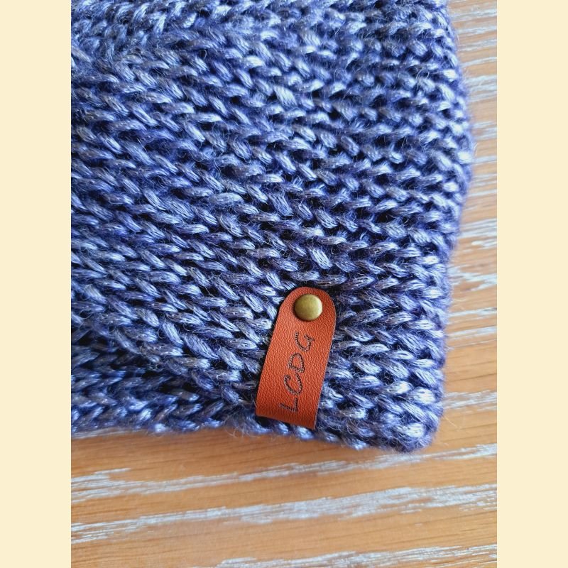 Headband metallico bleu Headband metallico bleu