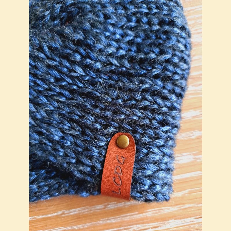 Headband metallico bleu Headband metallico bleu