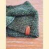 Bandeau metallico vert