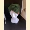 Bandeau metallico vert