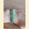 Bracelet en aventurine verte