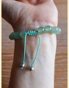 Bracelet en aventurine verte