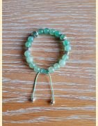 Bracelet en aventurine verte