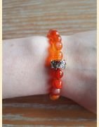 Bracelet en cornaline