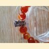 Bracelet en cornaline