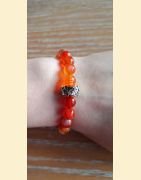 Bracelet en cornaline