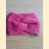Headband tweed rose