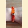 Bracelet en cornaline