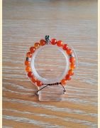 Bracelet en cornaline