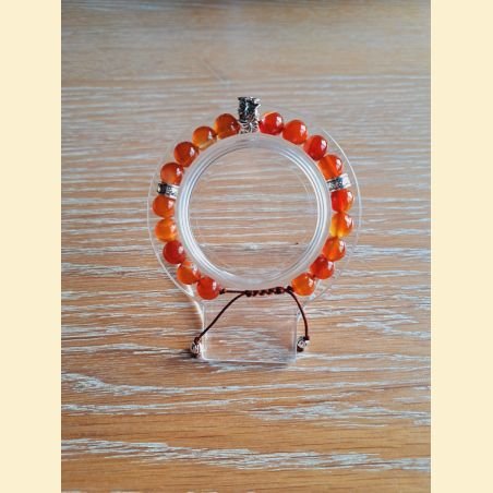 Bracelet en cornaline