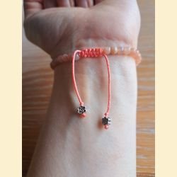 Bracelet "minéral fin" pierre de soleil