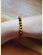 Bracelet "minéral fin" œil de tigre
