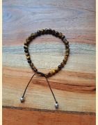 Bracelet "minéral fin" œil de tigre